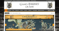 Desktop Screenshot of gameofthrones-grfans.com